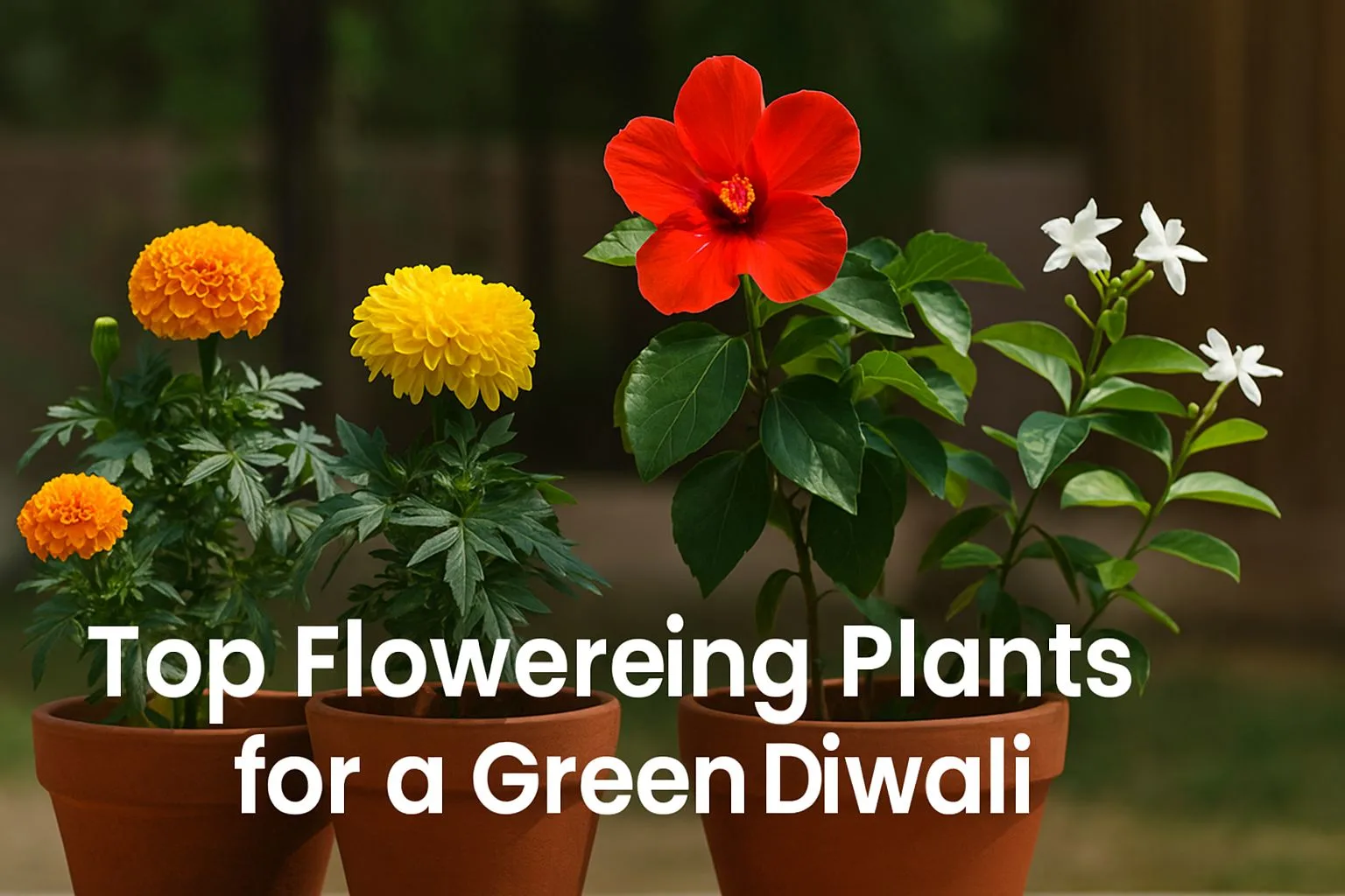 Top Flowering Plants for a Green Diwali - Urban Plant